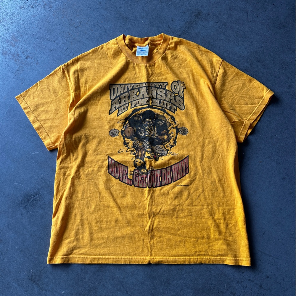 University Of Arkansas At Pine Bluff Graphic T-Shirt Vintage Mens Xl
